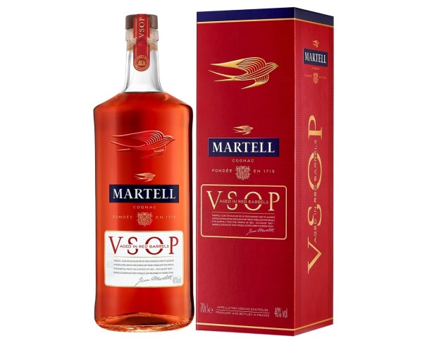 Коньяк МАРТЕЛЬ VSOP Эйджд Ин Ред Баррелс 40% 700мл п/у / интернет-магазин напитков Виноград в Улан-Удэ