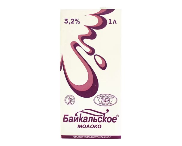 Молоко ЯНТА БАЙКАЛЬСКОЕ 3,2% 1л т/п БЗМЖ / интернет-магазин напитков Виноград в Улан-Удэ