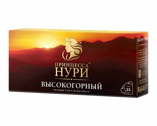 Чай ПРИНЦЕССА НУРИ HG высокогорный 25*2г / интернет-магазин напитков Виноград в Улан-Удэ