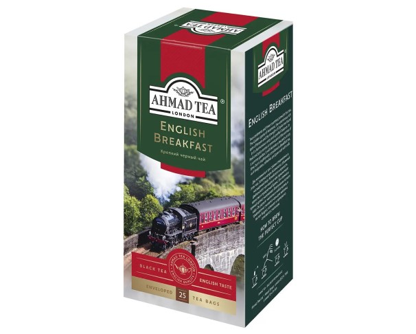Чай АХМАД English Breakfast 25*2г / интернет-магазин напитков Виноград в Улан-Удэ