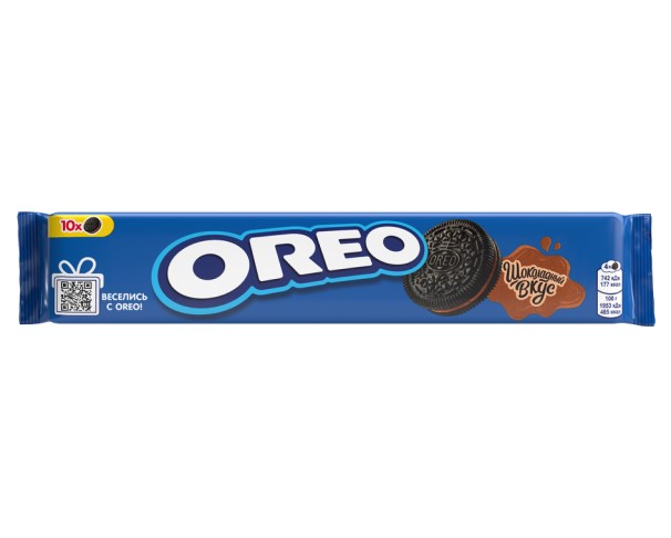 Печенье OREO с какао и шоколадной начинкой 95г / интернет-магазин напитков Виноград в Улан-Удэ