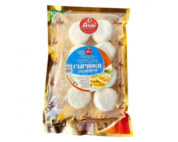 Сырники ДАЛИ из творога жареные 200г / интернет-магазин напитков Виноград в Улан-Удэ