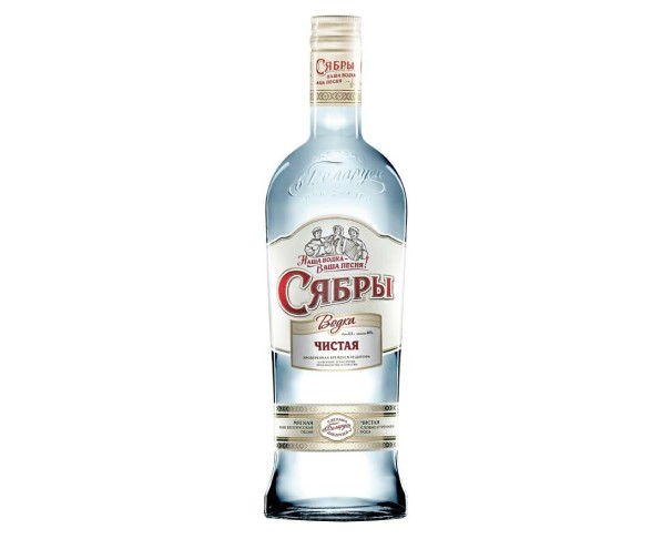 Водка СЯБРЫ Чистая 40% 500мл / интернет-магазин напитков Виноград в Улан-Удэ