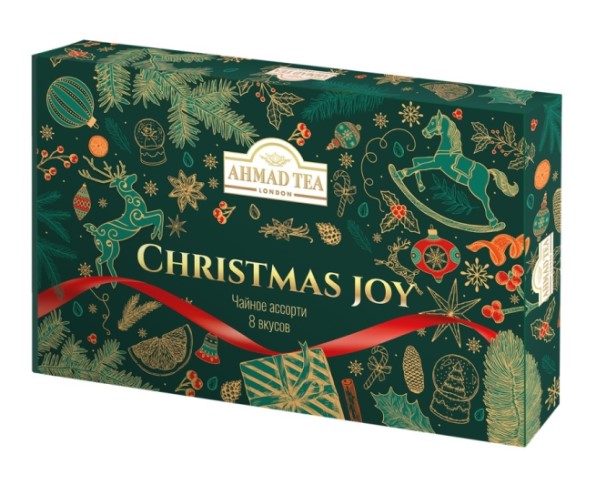Чай АХМАД Радость Рождества 8 вкусов 40 пак НГ / интернет-магазин напитков Виноград в Улан-Удэ