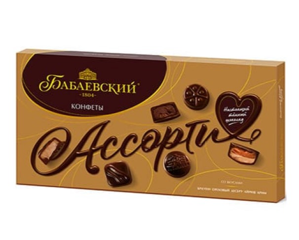 Конфеты БАБАЕВСКИЕ Ассорти 280г / интернет-магазин напитков Виноград в Улан-Удэ