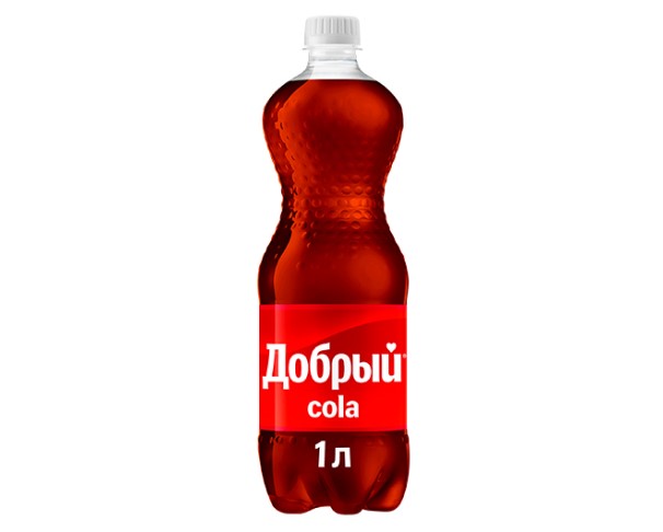 Вода газ. ДОБРЫЙ КОЛА 1л / интернет-магазин напитков Виноград в Улан-Удэ