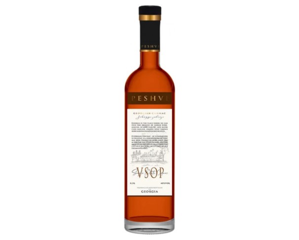 Коньяк ПЕШВИ 5 лет 40% 500мл / интернет-магазин напитков Виноград в Улан-Удэ