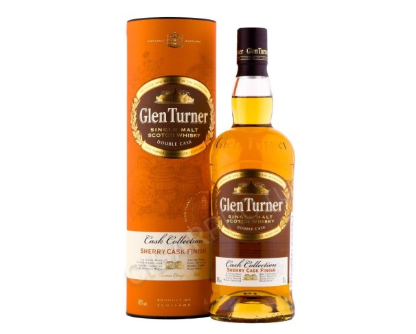 Виски ГЛЕН ТЕРНЕР Сингл Молт Шерри Каск Финиш 40% односолодовый 700мл п/у / интернет-магазин напитков Виноград в Улан-Удэ