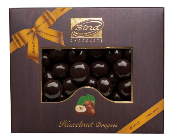 Шок драже БИНД Фундук в шоколаде 100г картон / интернет-магазин напитков Виноград в Улан-Удэ