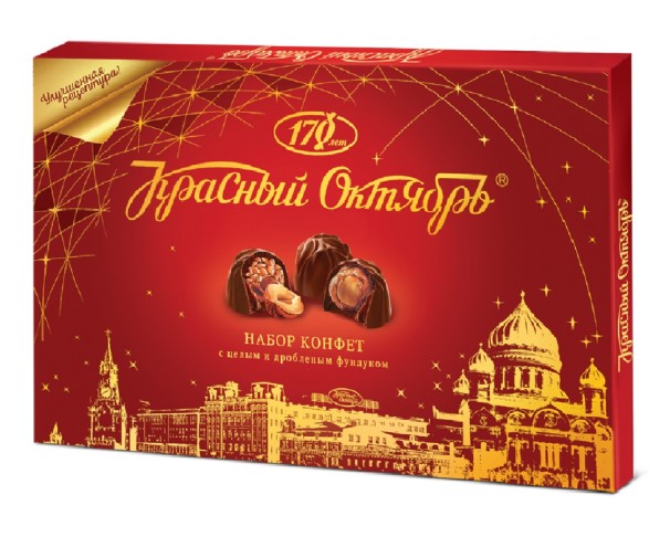 Конфеты КРАСНЫЙ ОКТЯБРЬ Ассорти 185г / интернет-магазин напитков Виноград в Улан-Удэ