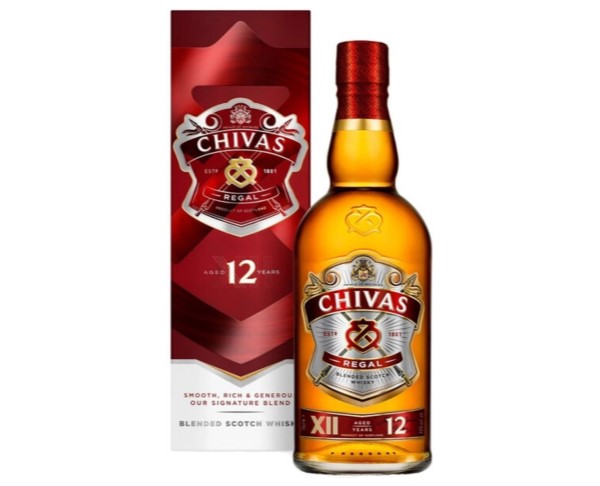 Виски ЧИВАС РИГАЛ 12 лет 40% 750мл / интернет-магазин напитков Виноград в Улан-Удэ