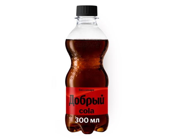 Вода газ. ДОБРЫЙ КОЛА без сахара 300мл пэт / интернет-магазин напитков Виноград в Улан-Удэ