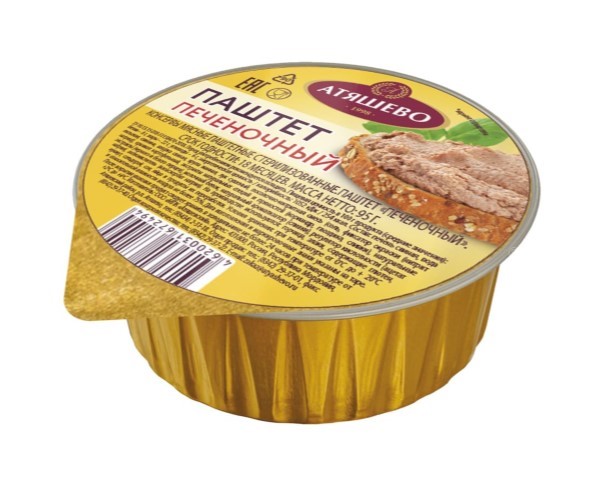 Паштет ДЕЛИКАЙЗЕР Печеночный 95г / интернет-магазин напитков Виноград в Улан-Удэ