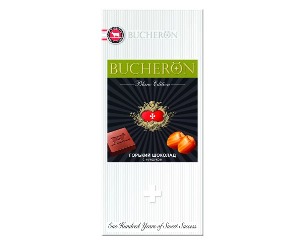 Шоколад BUCHERON Blanc Edition горький фундук 85г / интернет-магазин напитков Виноград в Улан-Удэ