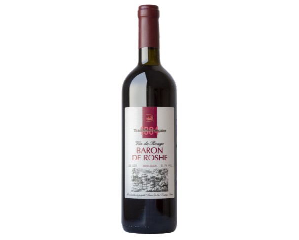 Вино России БАРОН ДЕ РОШ красное п/сух 750мл / интернет-магазин напитков Виноград в Улан-Удэ