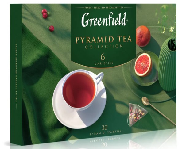 Чай GREENFIELD Коллекция 6 видов 30пак / интернет-магазин напитков Виноград в Улан-Удэ