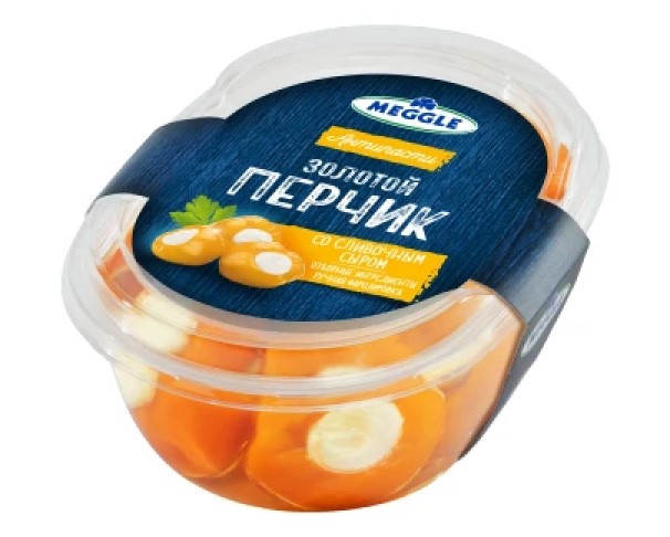 Перчик MEGGLE Золотой со сливочным сыром 210г / интернет-магазин напитков Виноград в Улан-Удэ
