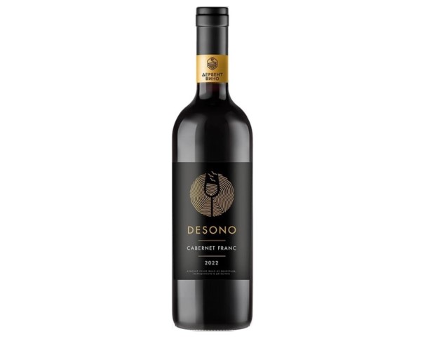 Вино России ДЭСОНО Каберне Фран красное сухое 12,5% 750мл / интернет-магазин напитков Виноград в Улан-Удэ