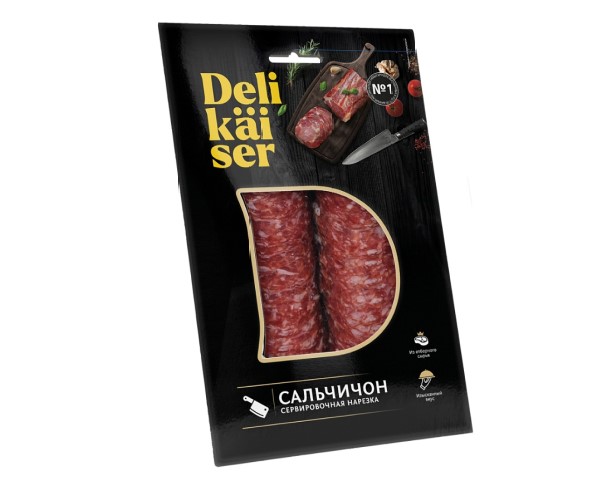 Колбаса ДЕЛИКАЙЗЕР Сальчичон 75г нар / интернет-магазин напитков Виноград в Улан-Удэ