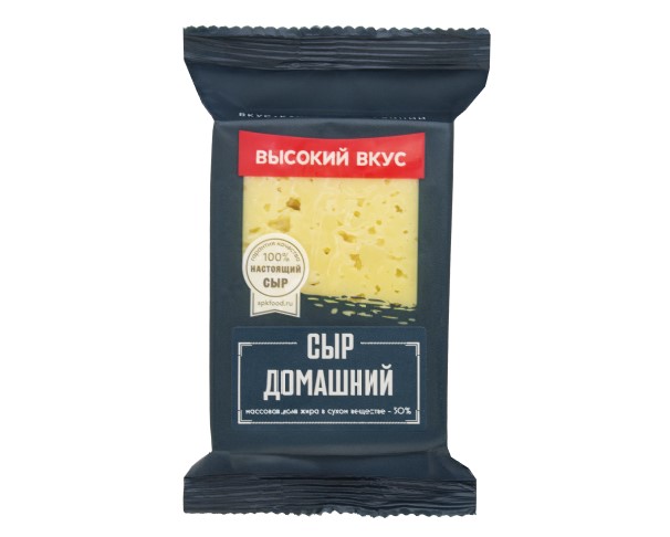 Сыр ВЫСОКИЙ ВКУС Домашний 180г БЗМЖ / интернет-магазин напитков Виноград в Улан-Удэ