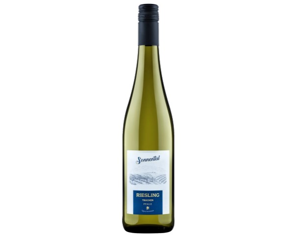Вино ЗОННЕНТАЛЬ Рислинг Пфальц белое полусухое 12% 750мл / интернет-магазин напитков Виноград в Улан-Удэ