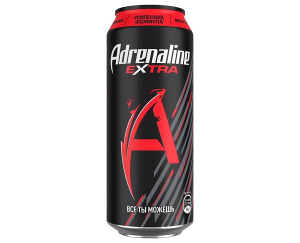 Напиток АДРЕНАЛИН Экстра 449мл ж/б / интернет-магазин напитков Виноград в Улан-Удэ