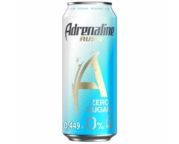 Напиток АДРЕНАЛИН Без сахара 449мл ж/б / интернет-магазин напитков Виноград в Улан-Удэ
