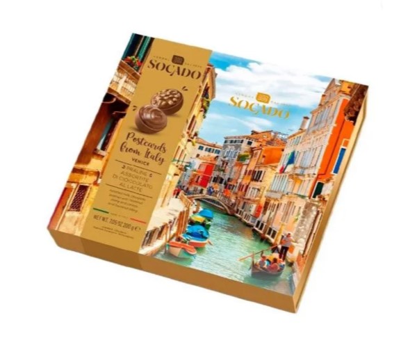 Конфеты SOCADO Венеция 200г / интернет-магазин напитков Виноград в Улан-Удэ