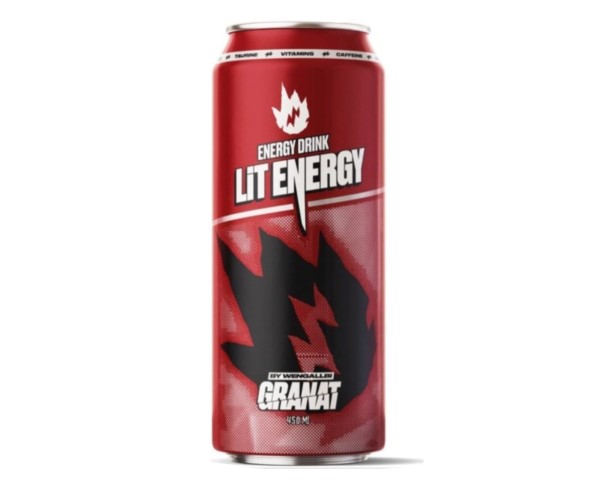 Напиток энерг ЛИТ ЭНЕРДЖИ Гранат 450мл ж/б / интернет-магазин напитков Виноград в Улан-Удэ
