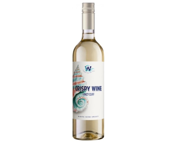 Вино России КРИСПИ ВАЙН Фэнси Клиф белое полусладкое 9,5-11,5% 750мл / интернет-магазин напитков Виноград в Улан-Удэ