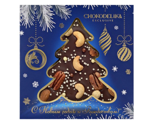 Шоколад ШОКОДЕЛИКА горький Космический сюрприз 150г НГ / интернет-магазин напитков Виноград в Улан-Удэ