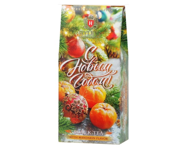 Чай ХЭЙЛИС С Новым Годом! с цедрой цитрусовых 50г (мандарины) / интернет-магазин напитков Виноград в Улан-Удэ