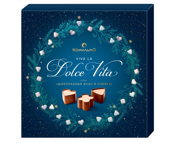 Конфеты КОМИЛЬФО Дольче Вита 168г / интернет-магазин напитков Виноград в Улан-Удэ