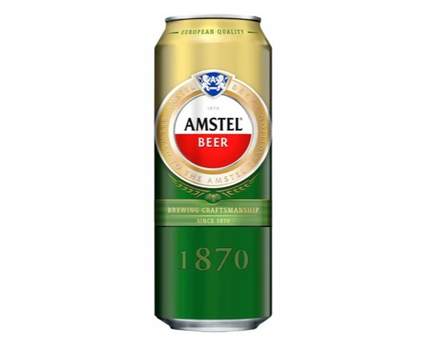 Пиво АМСТЕЛ 3,3% 500мл ж/б / интернет-магазин напитков Виноград в Улан-Удэ