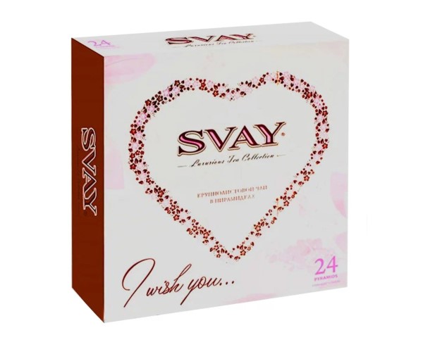 Чай Свэй I wish you 24 пирамидки (ассорти) / интернет-магазин напитков Виноград в Улан-Удэ