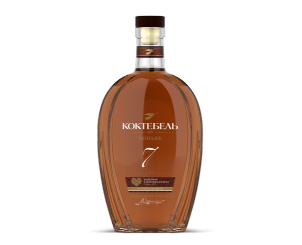 Коньяк России КОКТЕБЕЛЬ 40% КВ 7 лет 500мл / интернет-магазин напитков Виноград в Улан-Удэ
