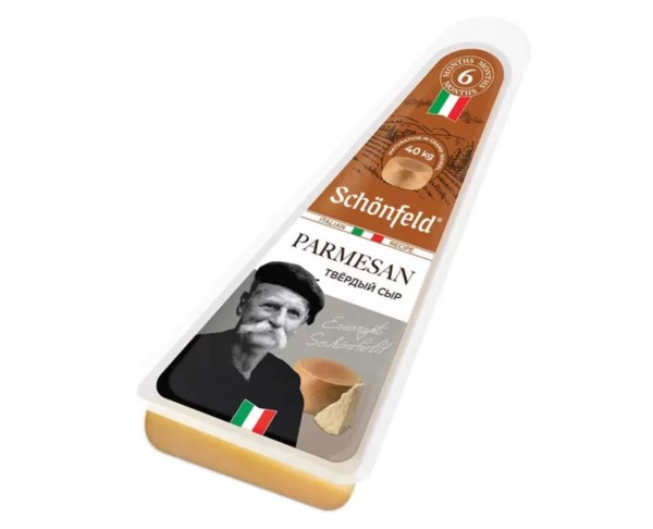Сыр SCHONFELD Пармезан 6 мес 40% 180г БЗМЖ / интернет-магазин напитков Виноград в Улан-Удэ