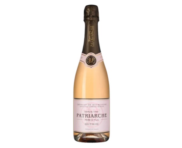 Вино игристое ПАТРИАРШ Креман де Бургонь Розе розовое брют 12% 750мл / интернет-магазин напитков Виноград в Улан-Удэ