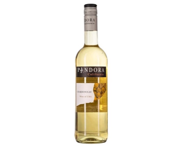 Вино ПАНДОРА Шардоне белое сухое 12,5% 750мл / интернет-магазин напитков Виноград в Улан-Удэ