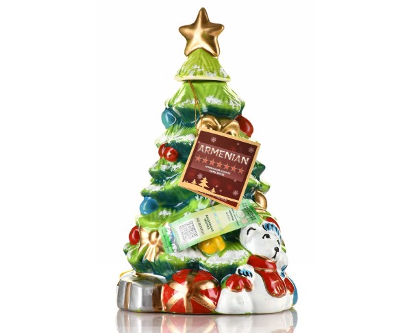 Коньяк СЕМЬ ЗВЕЗД КВ 7 лет Ёлка 40% 750мл / интернет-магазин напитков Виноград в Улан-Удэ