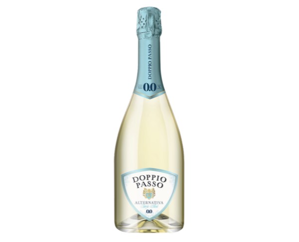 Вино безалкогольное игристое ДОППИО ПАССО Альтернатива белое 750мл / интернет-магазин напитков Виноград в Улан-Удэ