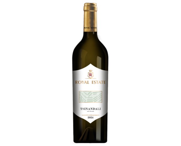 Вино РОЙАЛ ИСТЕЙТ Цинандали белое сухое 11-13% 750мл / интернет-магазин напитков Виноград в Улан-Удэ