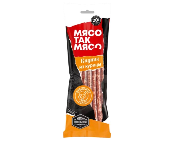 Кнуты МЯСО ТАК МЯСО Курица 60гр / интернет-магазин напитков Виноград в Улан-Удэ