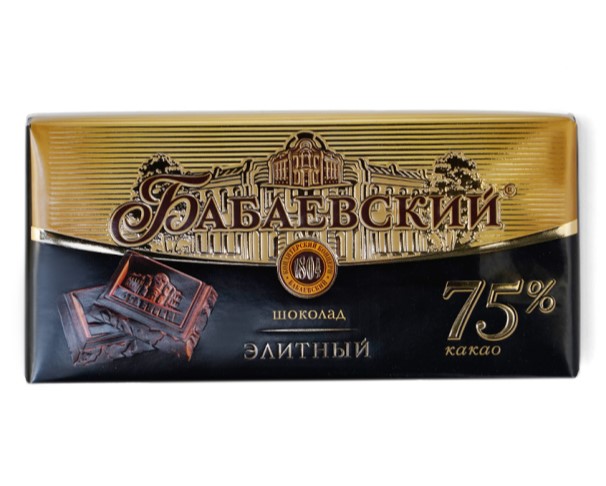 Шоколад БАБАЕВСКИЙ элитный 75г / интернет-магазин напитков Виноград в Улан-Удэ
