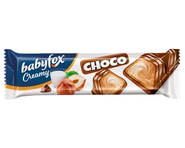 Батончик Babyfox вафельный Creamy Choco 23г / интернет-магазин напитков Виноград в Улан-Удэ