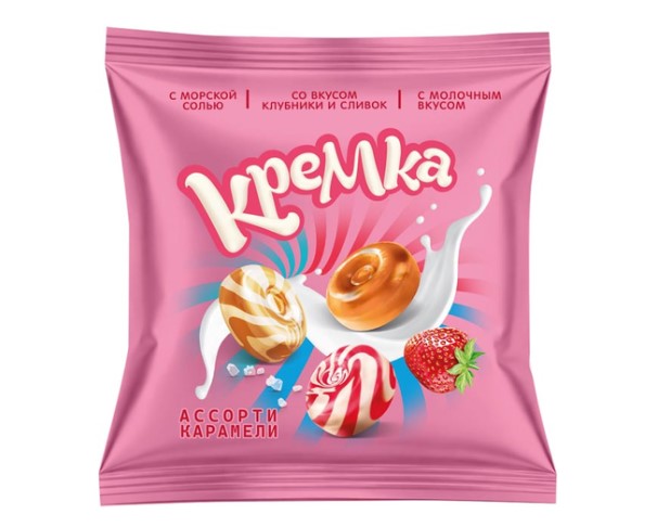 Карамель КДВ Кремка ассорти 180г / интернет-магазин напитков Виноград в Улан-Удэ