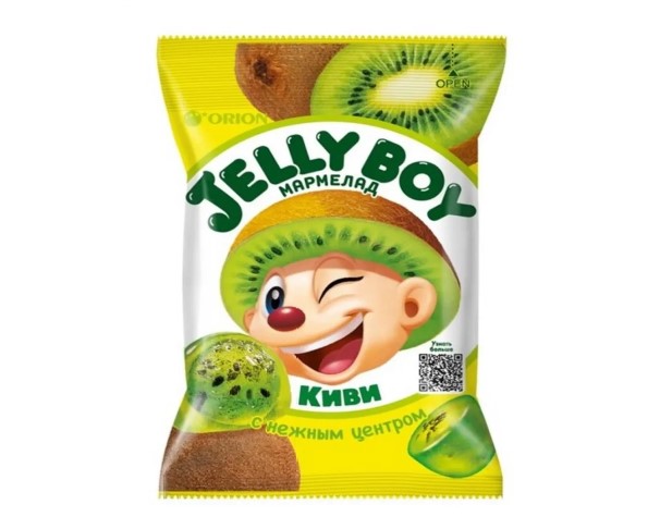 Жеват мармелад ORION Jelly Boy со вкусом киви 66г / интернет-магазин напитков Виноград в Улан-Удэ