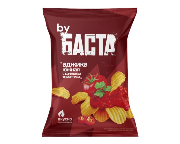 Чипсы БАСТА Аджика с томатами 120г / интернет-магазин напитков Виноград в Улан-Удэ