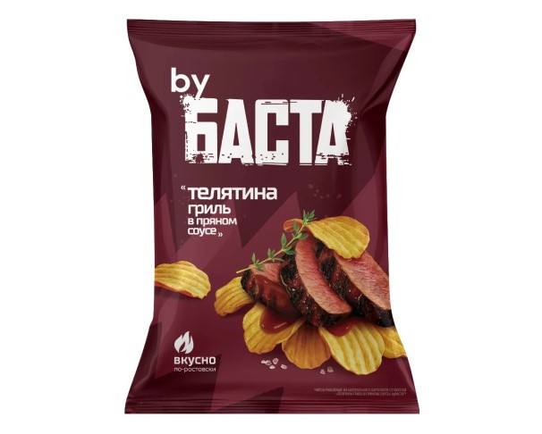 Чипсы БАСТА Телятина гриль 120г / интернет-магазин напитков Виноград в Улан-Удэ