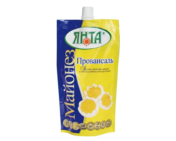 Майонез ЯНТА Провансаль 200г д/п / интернет-магазин напитков Виноград в Улан-Удэ